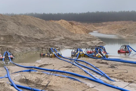 Шламовые насосы SOLIDPUMP 200TBS22 и 200TBS15 успешно работают на объектах по реконструкции федеральной трассы М-11